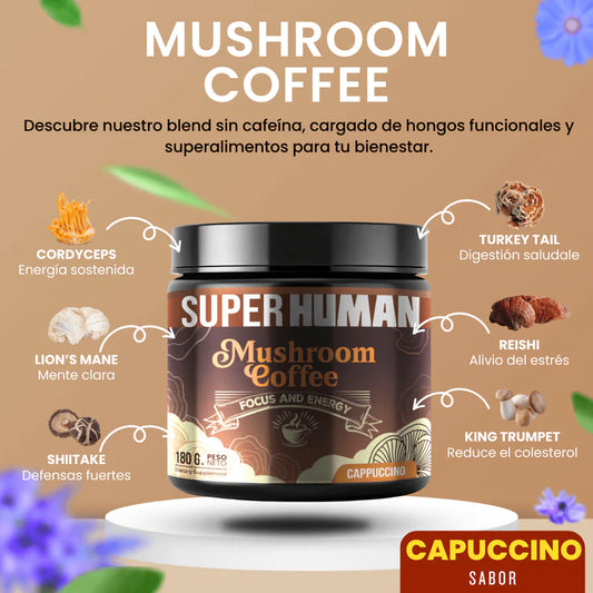 MUSHROOM COFFEE SUPERHUMAN